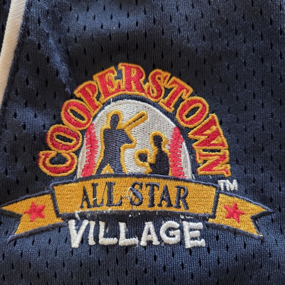 Cooperstown All Star village Blue Jersey #11 Adult Small Preowned jersey - Picture 12 of 13